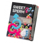 Шипучие таблетки для мужчин Sweet Sperm для изменения вкуса спермы (4 шт. по 0,5 гр.) - Капиталпродукт - купить с доставкой в Уфе