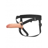 Полый страпон на ремнях 6’’ Hollow Silicone Strap-on - Pipedream - купить с доставкой в Уфе