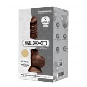 Коричневый фаллоимитатор SILEXD Model 3 7  - 17,5 см. - Adrien Lastic купить с доставкой в интернет-магазине Orgasmix в Уфе Коричневый фаллоимитатор SILEXD Model 3 7  - 17,5 см. - Adrien Lastic