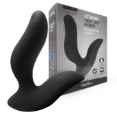 Черный вибромассажер простаты 3,5’’ Curve P-spot Massager - 12 см. - Erokay - в Уфе купить с доставкой