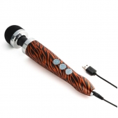 Беспроводной wand-вибратор Doxy Die Cast 3R с тигровым принтом на рукояти - 28 см. - Doxy в Уфе Беспроводной wand-вибратор Doxy Die Cast 3R с тигровым принтом на рукояти - 28 см. - Doxy