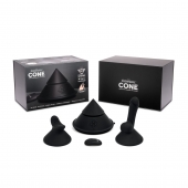 Конусный вибромассажер Cowgirl Cone с 2 насадками - CowGirl - купить с доставкой в Уфе