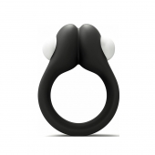 Черное эрекционное кольцо Zippy Vibrating Ring With Bullet - Adrien Lastic - в Уфе купить с доставкой