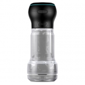 Набор PowerBlow   Feel Pocket Stroker Crystal: мастурбатор и интерактивная насадка - Kiiroo - в Уфе купить с доставкой