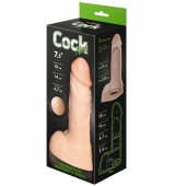 Телесный фаллоудлинитель с мошонкой Cock Next - 19 см. - LOVETOY (А-Полимер) - в Уфе купить с доставкой