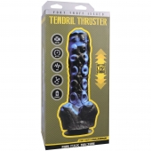 Черно-синяя мини-машина на присоске Tendril Thruster - 21,6 см. - Doc Johnson - купить с доставкой в Уфе