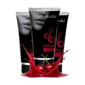 Набор из 3 съедобных лубрикантов JUJU со вкусом вишни - JuJu - купить с доставкой в Уфе Набор из 3 съедобных лубрикантов JUJU со вкусом вишни - JuJu - купить с доставкой в Уфе