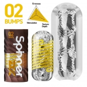 Мастурбатор Tenga Spinner DX 02 Bumps - Tenga - в Уфе купить с доставкой