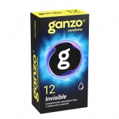 Супертонкие презервативы Ganzo Invisible - 12 шт. - Ganzo - купить с доставкой в Уфе