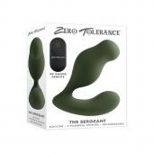 Вибромассажер простаты The Sergeant цвета хаки - Zero Tolerance - в Уфе купить с доставкой