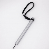 Черный стек с металлической ручкой - Crazy Handmade - купить с доставкой в Уфе Черный стек с металлической ручкой - Crazy Handmade - купить с доставкой в Уфе