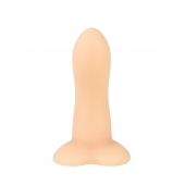 Телесный нереалистичный дилдо Emotional Soft Max - 13 см. - Lola Games купить с доставкой в интернет-магазине Orgasmix в Уфе Телесный нереалистичный дилдо Emotional Soft Max - 13 см. - Lola Games