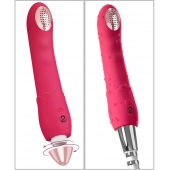Малиновая насадка на душ с вибрацией Showers to orgasm - 20,1 см. - Orion - купить с доставкой в Уфе Малиновая насадка на душ с вибрацией Showers to orgasm - 20,1 см. - Orion - купить с доставкой в Уфе