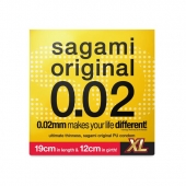 Презерватив увеличенного размера Sagami Original 0.02 XL-size - 1 шт. - Sagami - купить с доставкой в Уфе Презерватив увеличенного размера Sagami Original 0.02 XL-size - 1 шт. - Sagami - купить с доставкой в Уфе