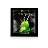 Саше съедобной оральной смазки OraLove с ароматом фейхоа - 3 гр. - Биоритм - купить с доставкой в Уфе Саше съедобной оральной смазки OraLove с ароматом фейхоа - 3 гр. - Биоритм - купить с доставкой в Уфе