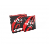 Презервативы с ароматом колы Expert Cola - 3 шт. - Expert - купить с доставкой в Уфе