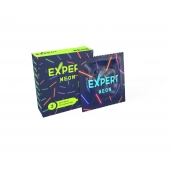 Светящиеся в темноте презервативы Expert Neon - 3 шт. - Expert - купить с доставкой в Уфе