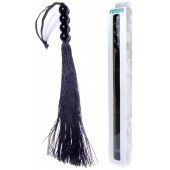 Черная силиконовая плеть - 37 см. - Boys of Toys - купить с доставкой в Уфе