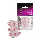 Прозрачная сквозная насадка на пенис с цветными шариками - Erowoman-Eroman - в Уфе купить с доставкой