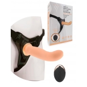 Женский вибрострапон со съемной насадкой и пультом ДУ - Erokay - купить с доставкой в Уфе