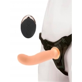 Женский вибрострапон со съемной насадкой и пультом ДУ - Erokay - купить с доставкой в Уфе