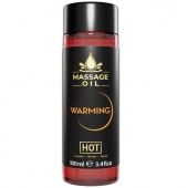 Массажное масло с согревающим эффектом Massage Oil Warming - 100 мл. - HOT - купить с доставкой в Уфе