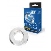 Прозрачное эрекционное кольцо-бублик - Sex Expert - в Уфе купить с доставкой