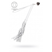 Белая кожаная плеть - 50 см. - Pecado - купить с доставкой в Уфе