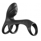 Черная насадка на пенис Ultimate Couples Cage Pro - Pipedream - в Уфе купить с доставкой