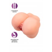 Реалистичный мастурбатор в форме попки с 2 любовными входами - No Name - в Уфе купить с доставкой