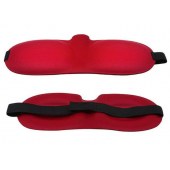 Красная глухая маска на резинке - Sitabella - купить с доставкой в Уфе