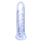 Прозрачная насадка-удлинитель Stretchy Touch - 18 см. - NMC - в Уфе купить с доставкой