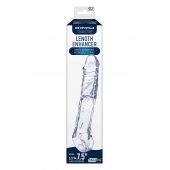 Прозрачная насадка-удлинитель Length Enhancer с подхватом - 22,3 см. - NMC - в Уфе купить с доставкой