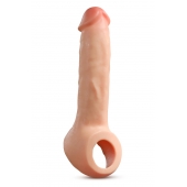 Телесная насадка-удлинитель Thrive 8.75 Inch Realistic Penis Extender Sleeve - 22,2 см. - Blush Novelties - в Уфе купить с доставкой
