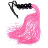 Розовая силиконовая плеть - 35,5 см. - Boys of Toys - купить с доставкой в Уфе