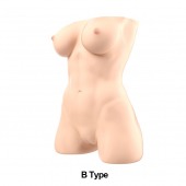 Телесный мастурбатор-торс Jessica B - Naked Factory - в Уфе купить с доставкой