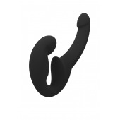 Черный безремневой страпон Share Lite - Fun Factory - купить с доставкой в Уфе