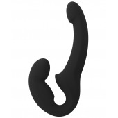 Черный безремневой страпон Share Lite - Fun Factory - купить с доставкой в Уфе