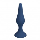 Синяя анальная пробка Slim Anal Plug XL - 15,4 см. - Baile