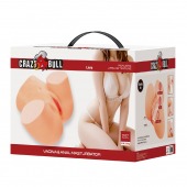 Телесный мастурбатор Liora с 2 любовными тоннелями - Baile - в Уфе купить с доставкой