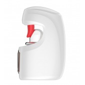 Белый мастурбатор с язычком и возвратно-поступательными движениями - Secwell - в Уфе купить с доставкой