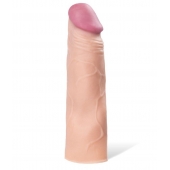 Реалистичная насадка с ярко выраженной головкой - 16,5 см. - A-toys - в Уфе купить с доставкой