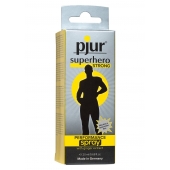 Спрей-пролонгатор длительного действия pjur SUPERHERO Strong Spray - 20 мл. - Pjur - купить с доставкой в Уфе