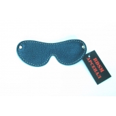 Кожаная маска на глаза - БДСМ Арсенал - купить с доставкой в Уфе