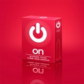 Супертонкие презервативы ON) Super Thin - 3 шт. - ON) - купить с доставкой в Уфе