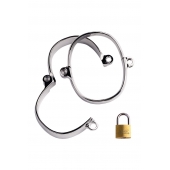 Металлический наручники с замком - ToyFa - купить с доставкой в Уфе