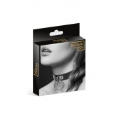 Узенький ошейник из полиуретана с кольцом - Bijoux Pour Toi - купить с доставкой в Уфе