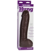 Большая насадка для трусиков Vac-U-Lock Realistic Hung - 31,7 см. - Doc Johnson - купить с доставкой в Уфе