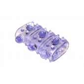 Фиолетовая насадка на пенис Rings Armour - Lola Games - в Уфе купить с доставкой