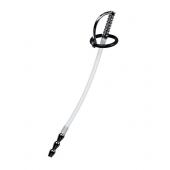 Силиконовый уретральный плаг со сменными фиксирующими кольцами Metal - ToyFa - купить с доставкой в Уфе